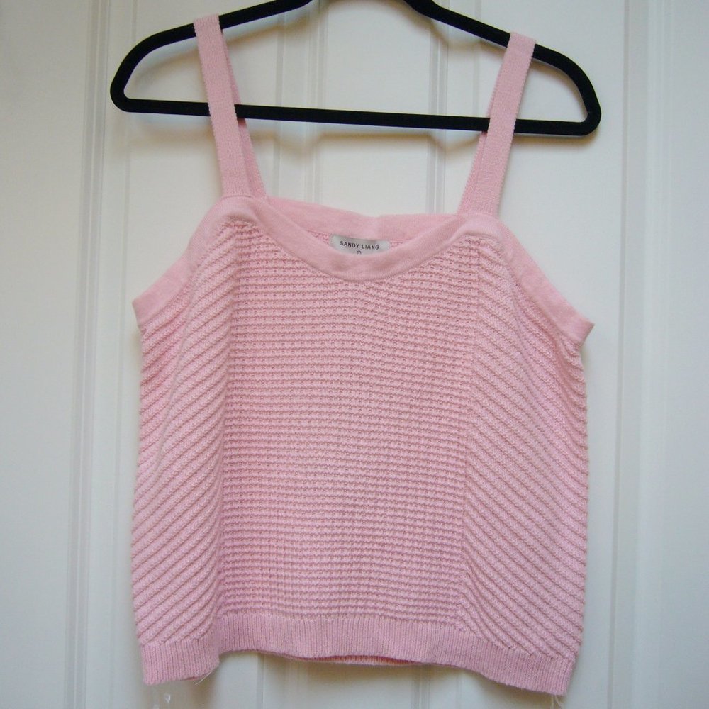 Sandy Liang Sweater Tank Top